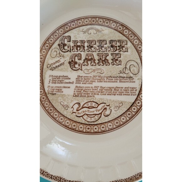 1983 Royal China Cheesecake Dish - Picture 2 of 3